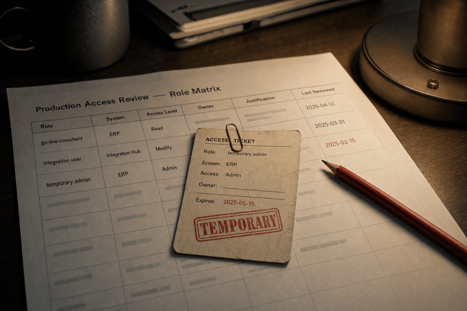 Temporary NetSuite Access Becomes Production Risk